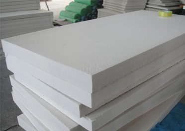 B1級擠塑板正在生產(chǎn)中